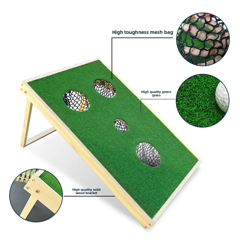 

Golf Practitioner Cutting Rod Practice Portable Multi-functional Practice Net Portable Foldable Set
