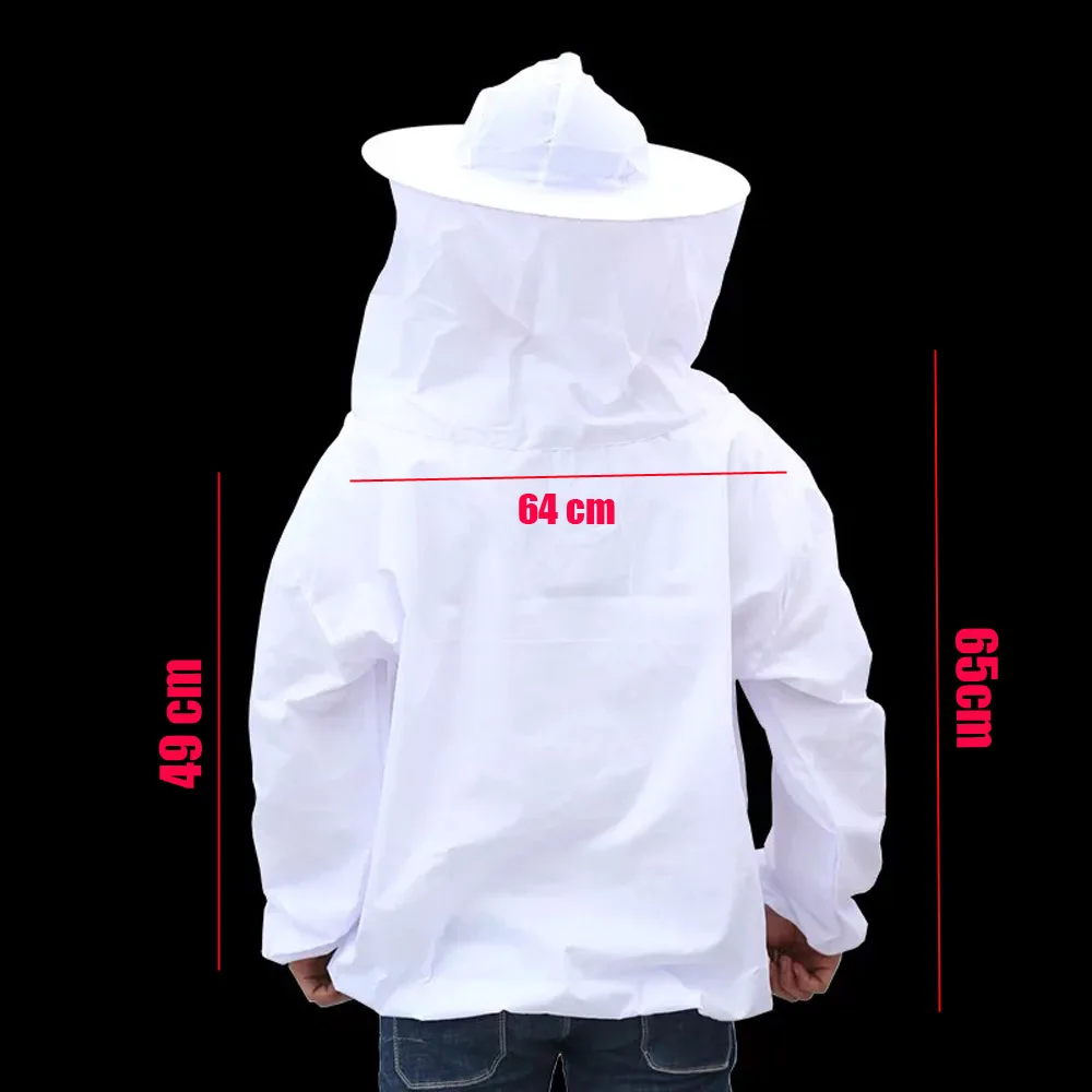 Professional Protective Clothing Beekeeping Protective Equipment Apicultura Clothes Beekeeper Costume Veil Hood Hat Anti-Bee