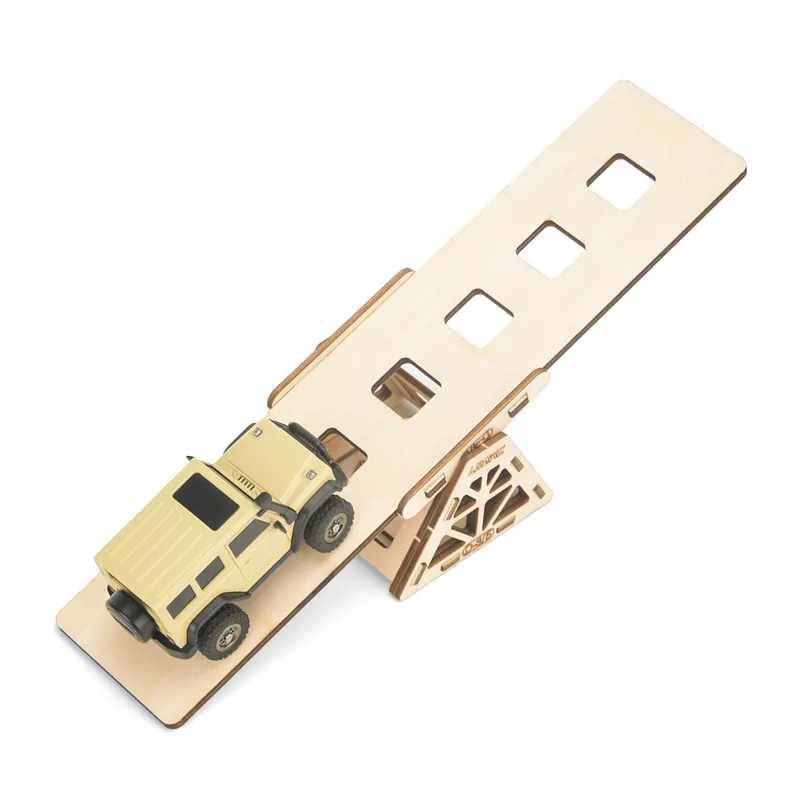 LDARC-محاكاة نموذج مسار خشبي ، عوائق لسيارة الصليب الأحمر ، سيارة مجنزرة ، سطح مكتب ، محاكاة ، من من من