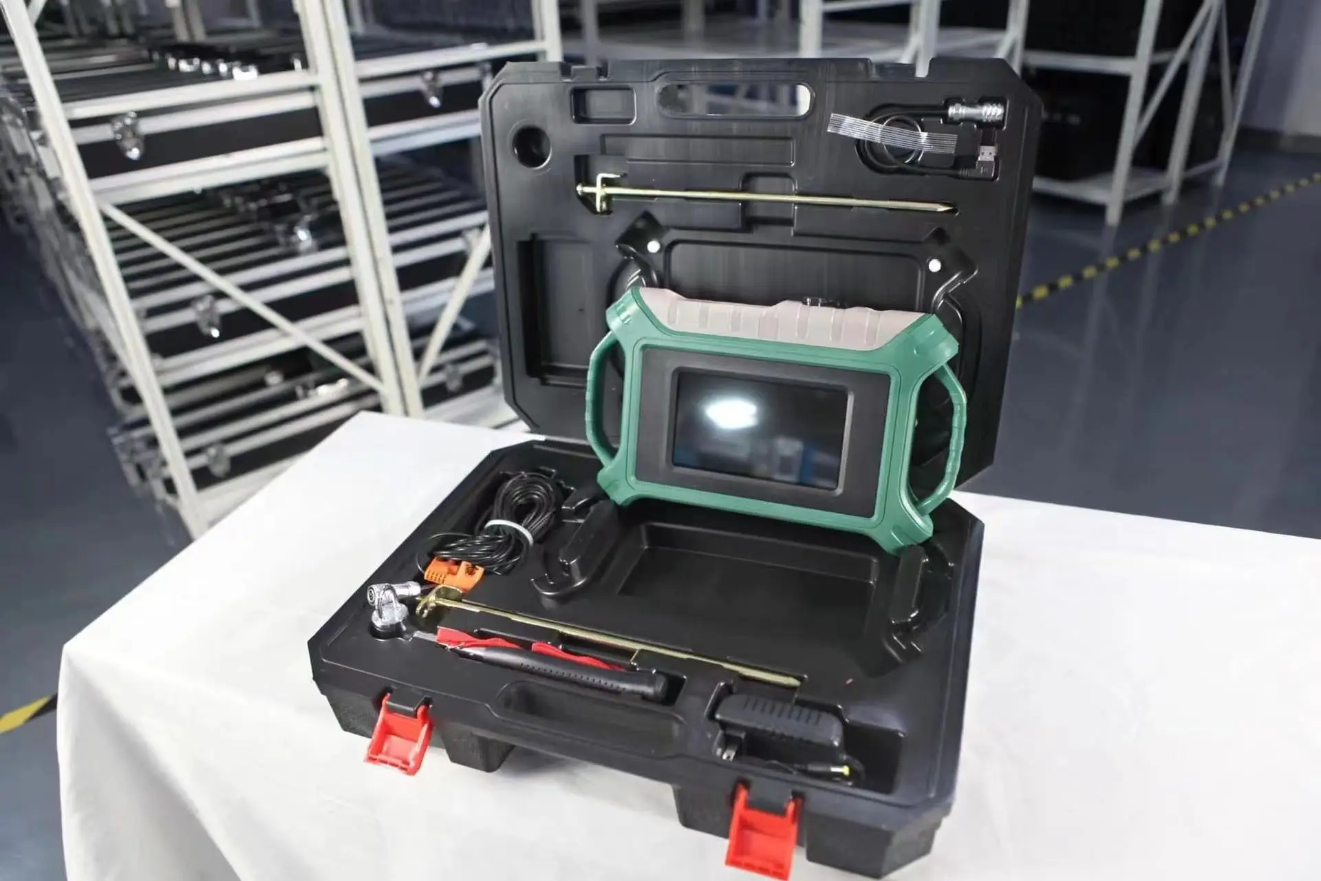 Hot400m Depth 360 Degree Lens Underground Well Camera Deep Well Water Scanner Borehole Inspection Equipment