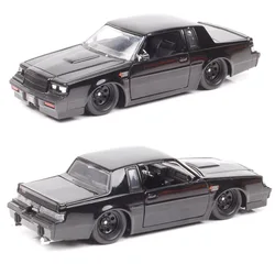 No Box 1/24 Scale Dom's Buick Grand National 1984 Diecast Turbo Regals Car Model Metal Toy Vehicles Jada Furious Souvenir Black