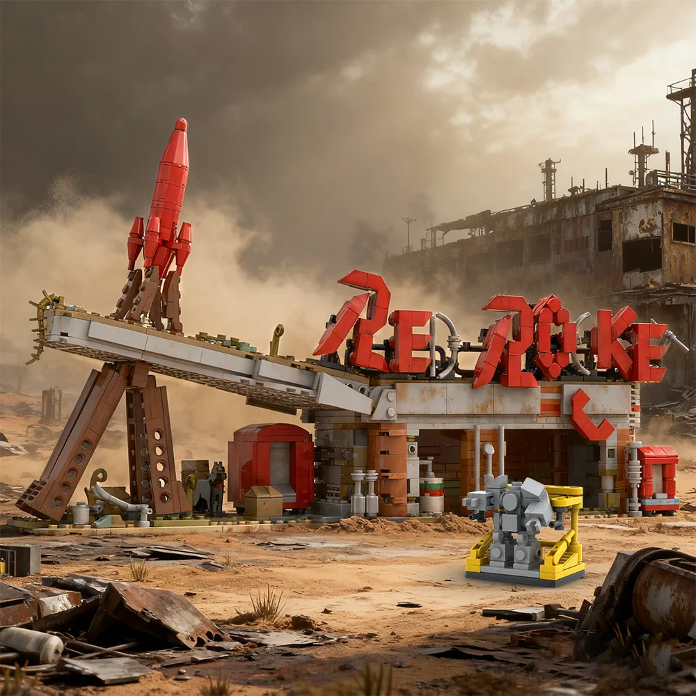 

MOC Radiation Scene Advanced Exquisite Building Block Toy Boy Puzzle Collectible Bricks Toy Adult Gift