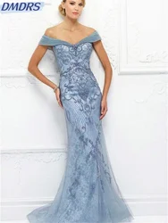 Luxurious Beaded Mother of the Bride Dresses 2024 Glamorous Prom Gown Modest Floor-length Evening Dress Vestidos De Novia