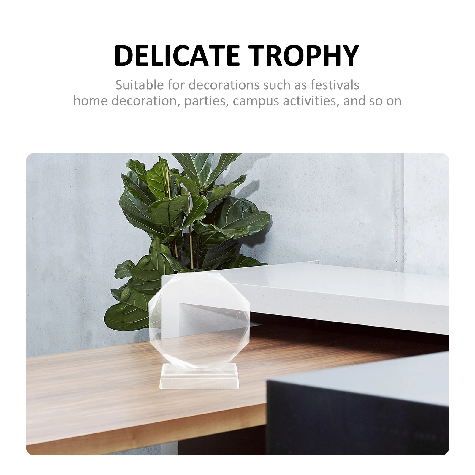 

Прозрачный хрустальный трофей, настольная декоративная награда, нежный приз, аксессуар, прозрачный настольный трофей, трофеи для взрослых