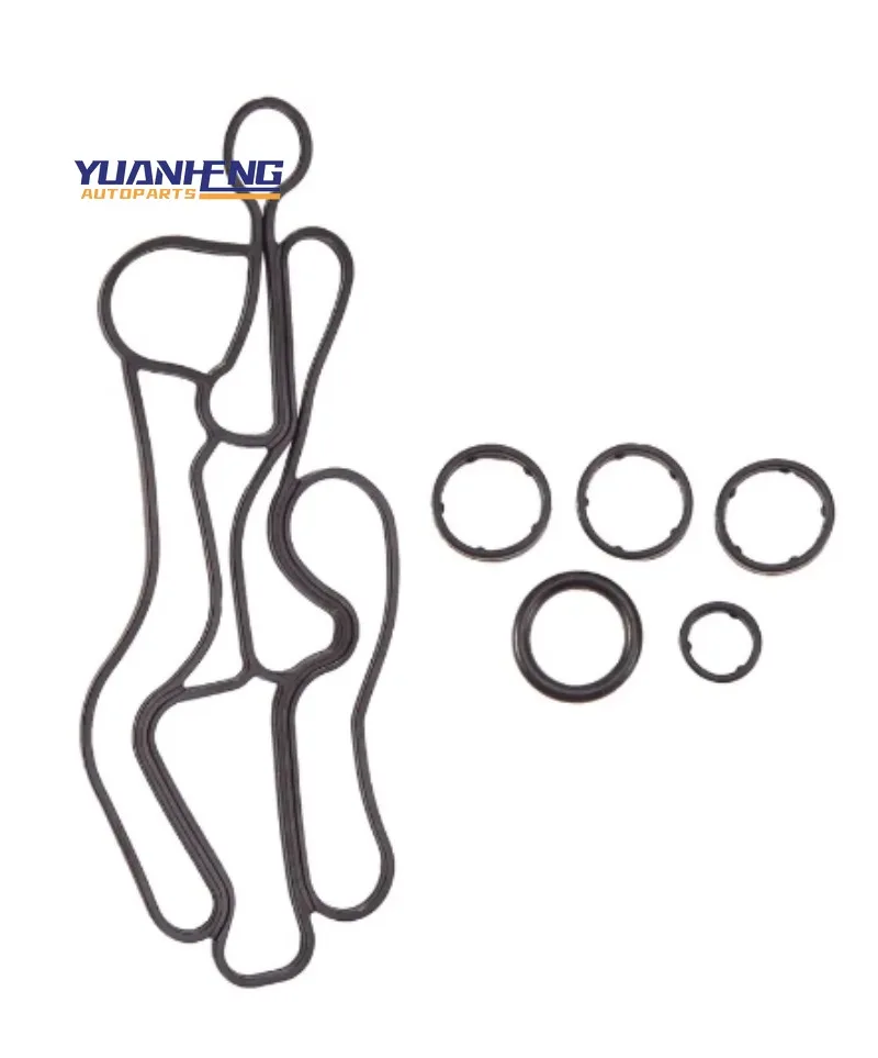 

LR013151 LR013161 LR013162 O'ring Gasket Set Of Oil Cooler 2pcs For Land Rover Discovery 4 Range Rover Sport 3.0 V6