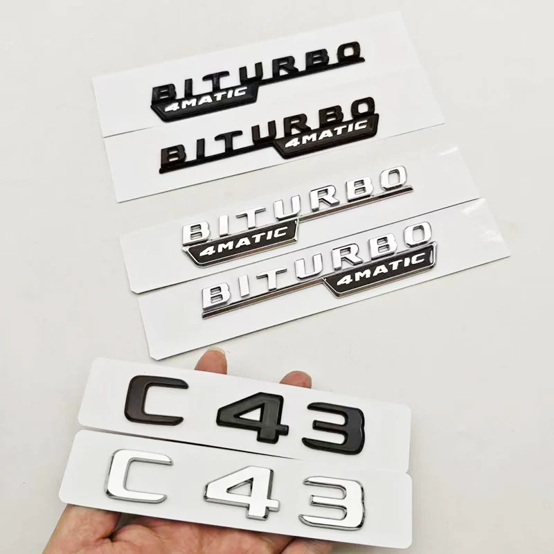 1Pc 3D Abs C43 Logo…