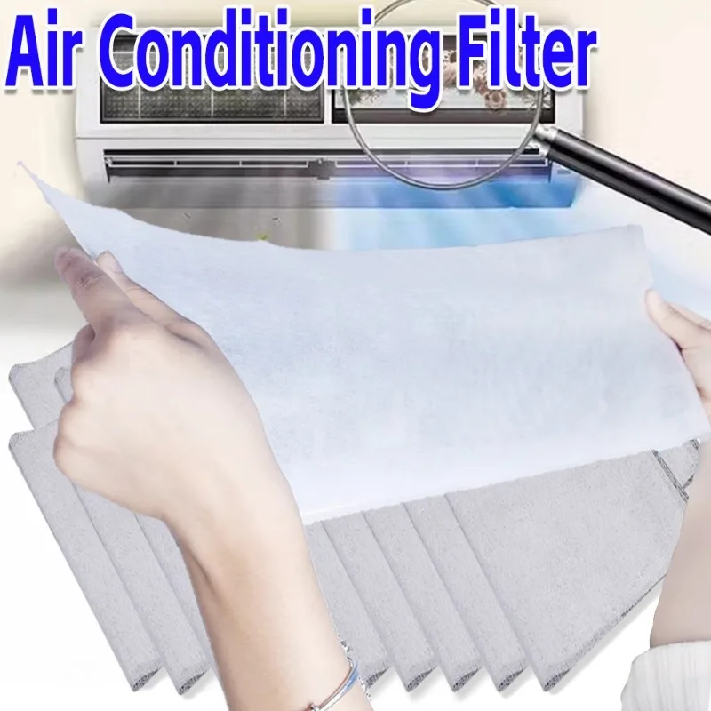 Anti-Dust Air Conditioner Vent Filter Air Vent Dust Filter Paper Tool Cotton Cuttable Network Outlet Cleaning Purification Parts