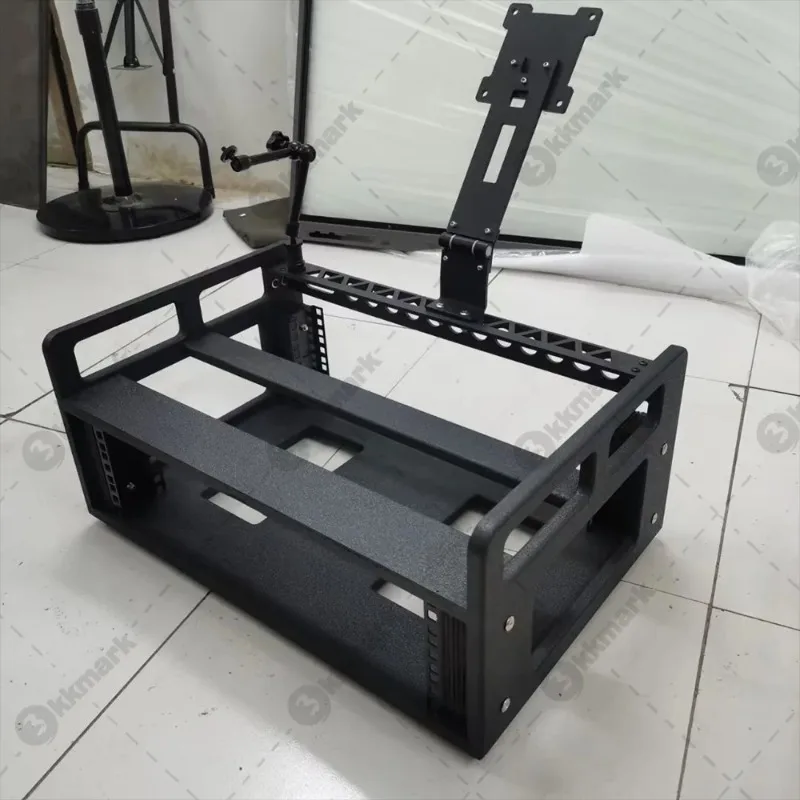 

P2419H 24'' 2U 3U 2ru 3 Ru Monitor Fly Rack Flight Case for MA OnPC Command Wing for Dell