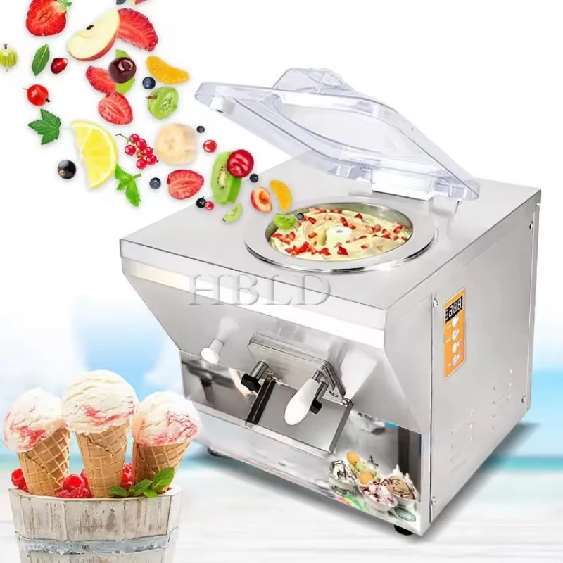 Electric High-Capacity Ice Cream Machine, Single Flavor Homemade Strawberry Oreo Sundae Machine