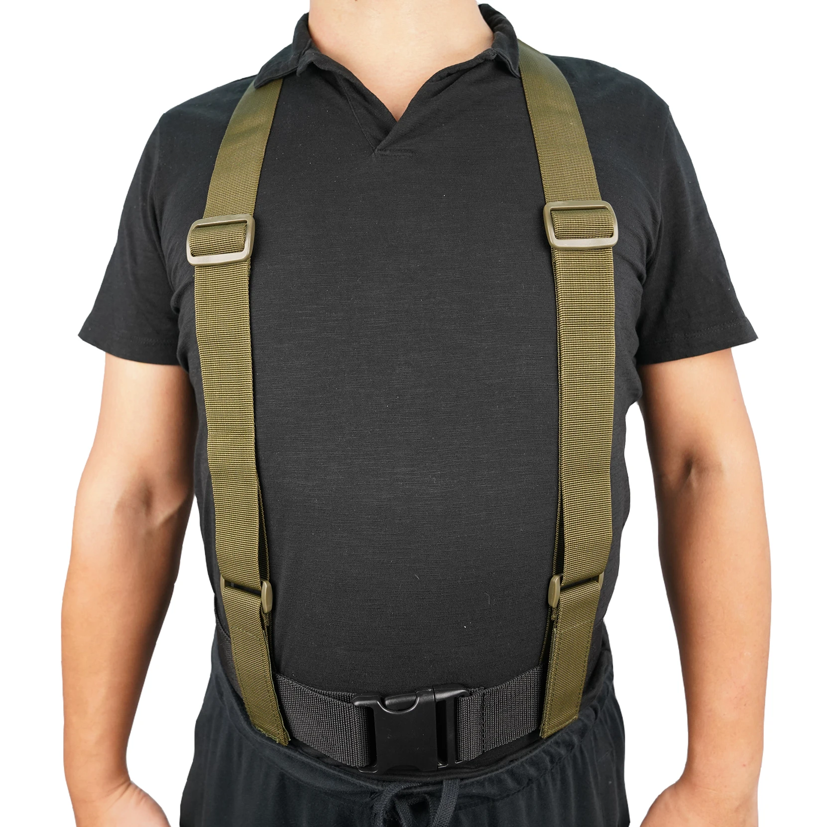 MELOTOUGH Tactical Suspenders Police Suspenders for Duty Belt with Durable Suspender Loop up 2.25 inch