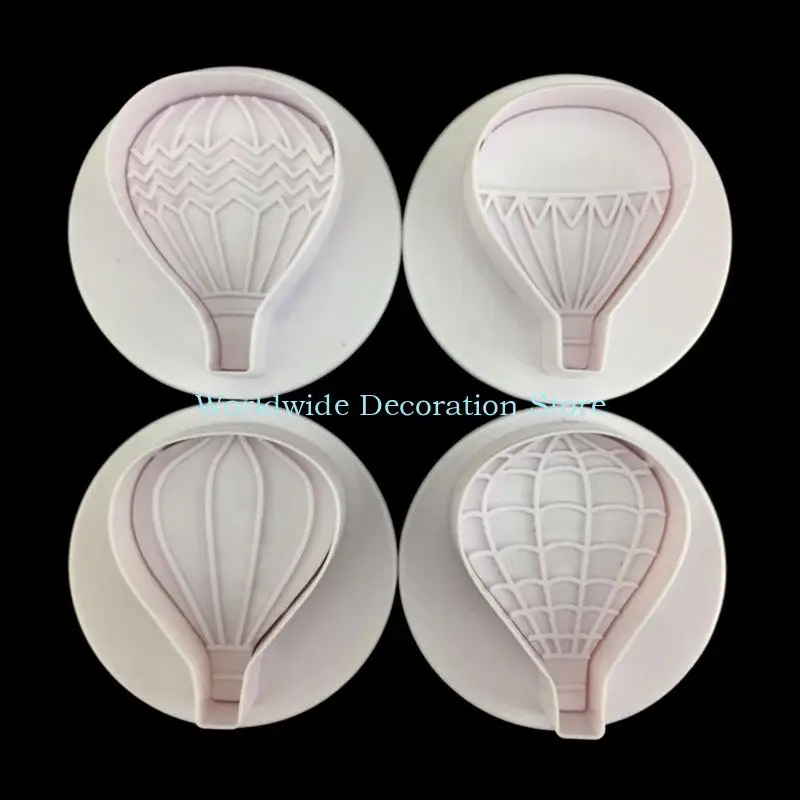 Q39B 4 Pack 친환경 3D 프린팅 베이킹 가제트 쿠키 절단기 DIY 쿠키 금형