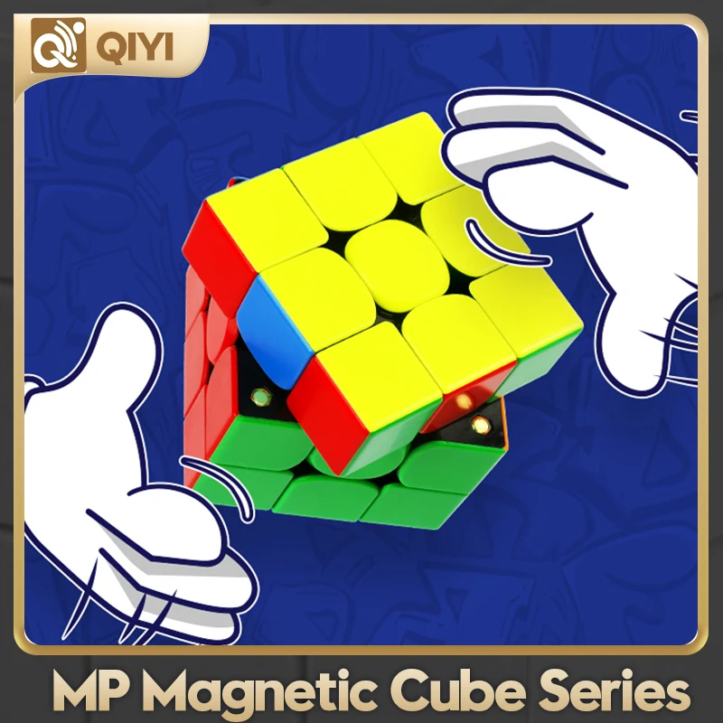 

Qiyi Professional Speed Cubing Toy, New MP Magnetic Cube Series 2345, 2x2 3x3 4x4 5x5 and Pyramid Cubes, for Competition