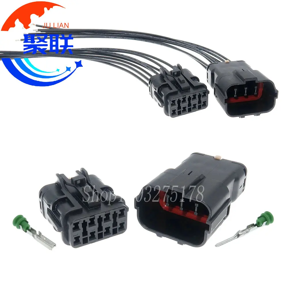 1Set 8Pin MG640341-5 MG610339-5 Car Oil/Fuel Pump Wire Harness Socket for Hyundai Waterproof Plug MG640341 MG610339