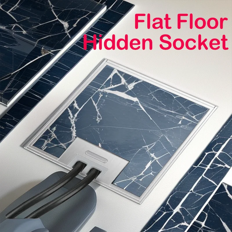 

Flat Floor Hidden Socket - Suitable for European/American/Israeli/Brazilian/French Style - 304 Stainless Steel