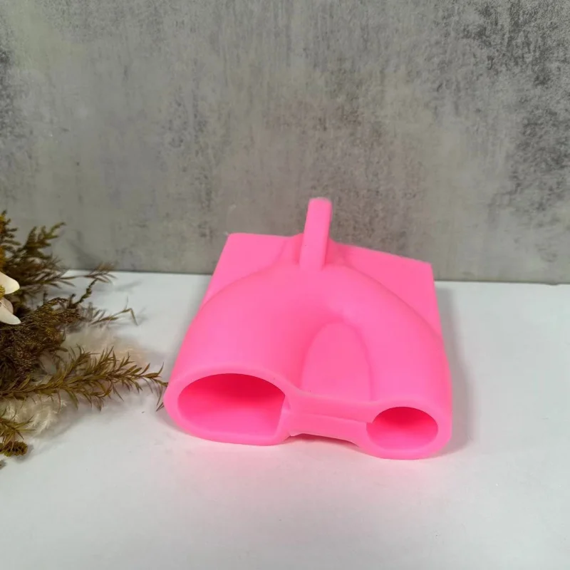 Hollow Vase Silicone Concrete Mold Irregular Arch Vase Mold Art Decoration Plaster Mold