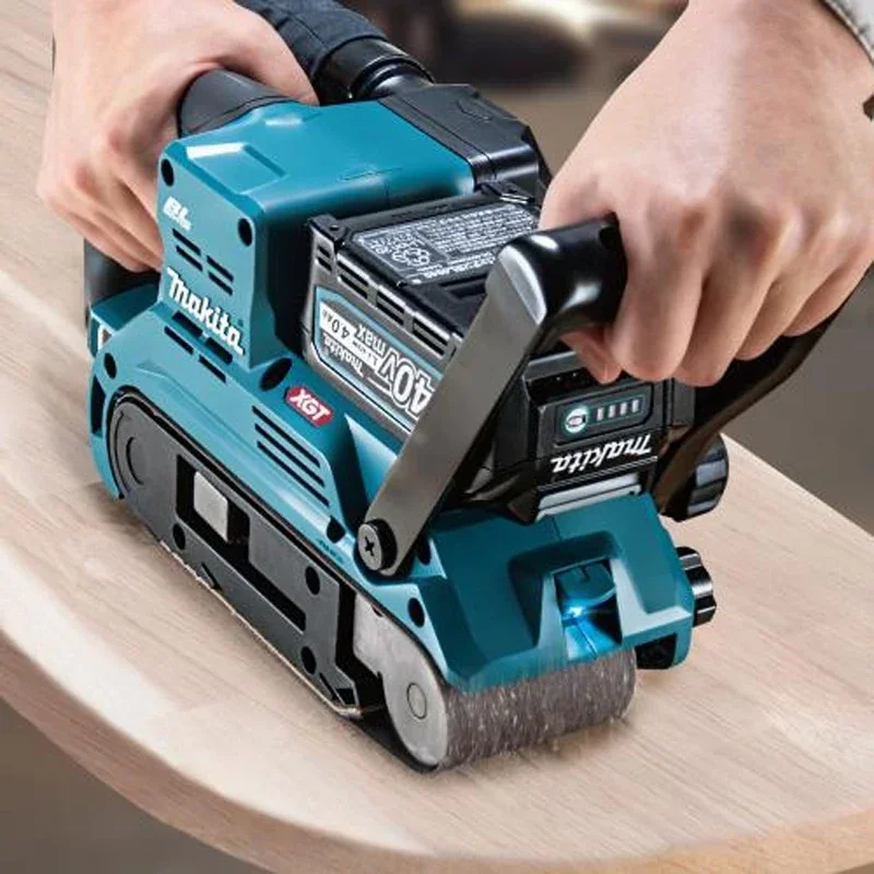 MAKITA BS001GZ AWS Sander Tool 40V XGT Max Brushless 76mm Belt Sander Multifunctional Cordless 1400W High Power Sander BS001G