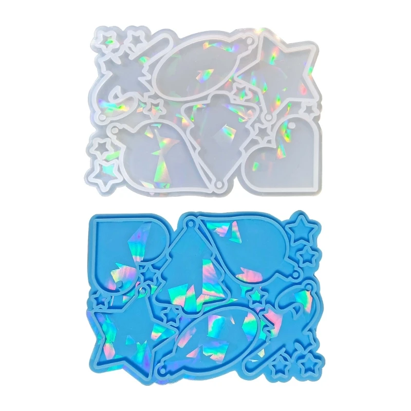 Christmas Pattern Mold for DIY Wind Keychains Ornament Pendant Dropship