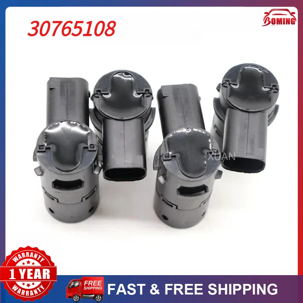 New Car PDC Parking Sensor 4PCS For Volvo S40 S60 S80 C70 V50 V70 V70x XC90 XC70 SAAB 9-5 30668099 30668100 30765408 30765108