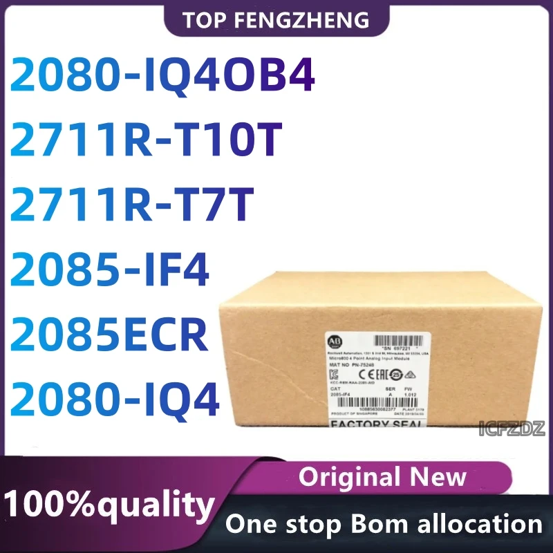 100%New box original  2711R-T7T 2085-IF4 2085ECR  2080-IQ4    2711R-T10T   2080-IQ4OB4