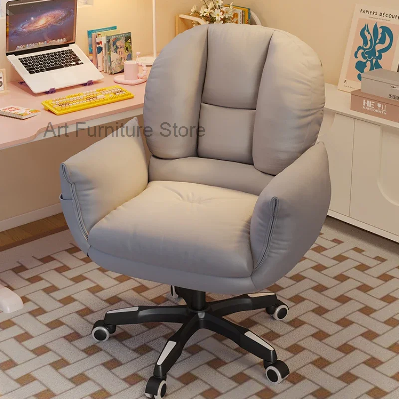 Ergonomic Computer Office Chairs Swivel Study Playseat Computer Chair Dining Vanity Chaise De Bureau Office Furniture CY50BGY