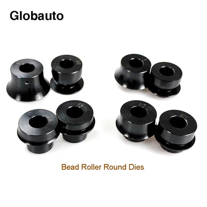 

Antirust Bead Roller Round-Over Dies Commplete Set 45# steel with a Rockwell hardness of 35HRC