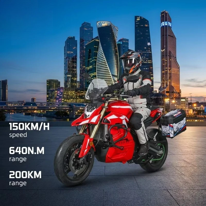 15000w Super Speed 160km/h Speed Racing Full Size Electric Motorcycle for Sale
