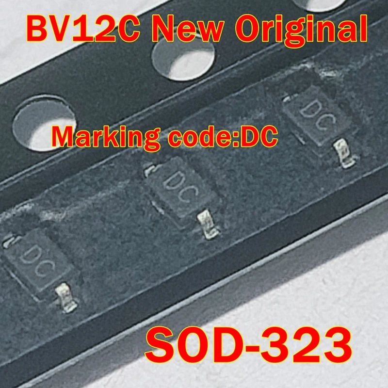 New Original BV12C SOD-323  Marking code:DC Transient Voltage Suppressor