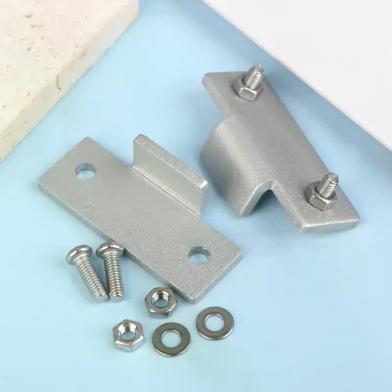 Kit de fijación de bisagra con cubierta antipolvo con soportes de bisagra, tornillos y tuerca para Technics SL-D2 3200 Q3