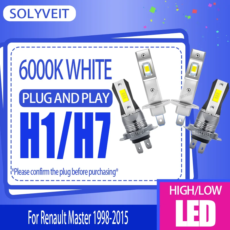 

Одна простая замена, больше света: светодиодные лампы прямой замены для Renault Master 1998-2015 годов выпуска