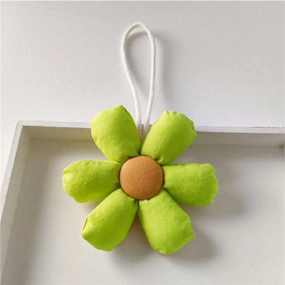 

Cloth Flower Bag Pendant Bag Charms Bag Match Accessories Fresh Backpack Decoration Stuffed Korean Style Floral Lanyard Gift