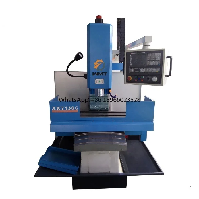 High precision cnc metal milling XK7136C 3 axis auto tool change small cnc milling machine in sale