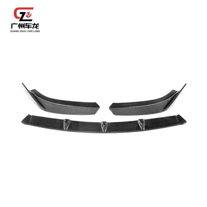 High Quality Carbon Fiber Car Bumper Front Lip For Audi A3-S line A3 Sedan 2017-2019 Car Bodykit