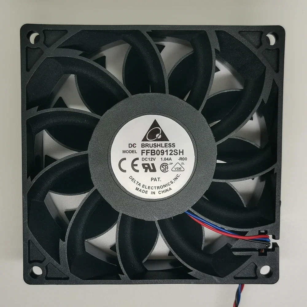 

92*92*25mm 92mm FFB0912SH with connector dual motor 9025 12V 1.04A cooling fan
