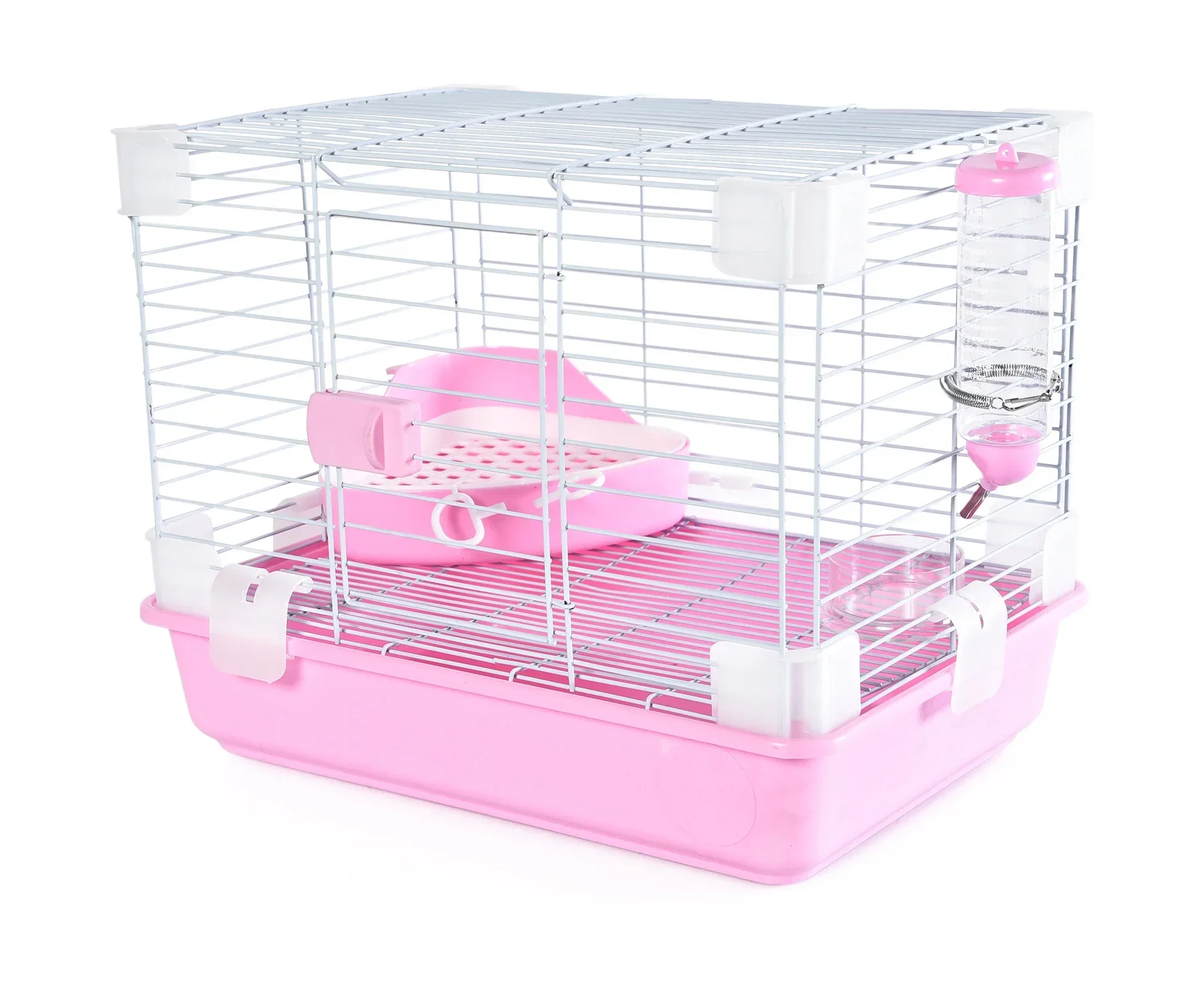 Indoor Solid Rabbit Hutch Cat Play Pen Rabbit Cage With Litter Tray Hutch For Rabbit