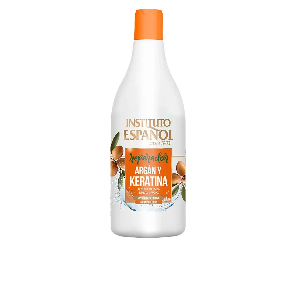 Champú Instituto Español Argán + Keratina 750 ml - Reestructuración y Fortalecimiento