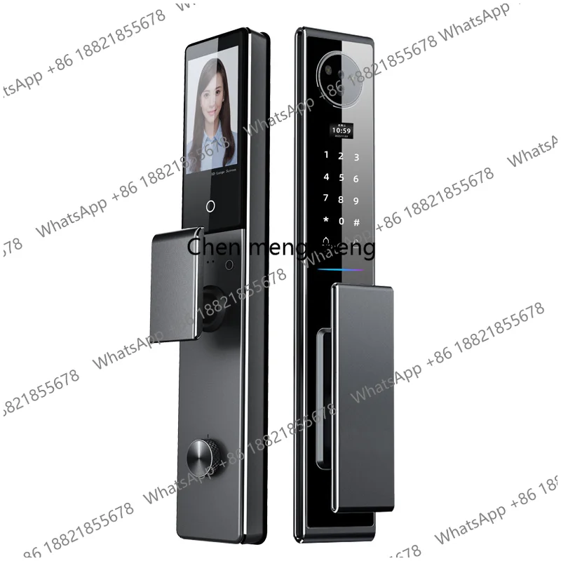 

Smart Digital Door Lock with Fingerprint Palm/face Recognition WiFi Network Cloud Data Storage Option