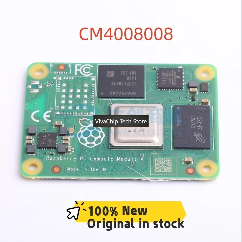 VivaChip TechRaspberry Pi CM4008008 100% New Original Compute Module 4 Kit WiFi