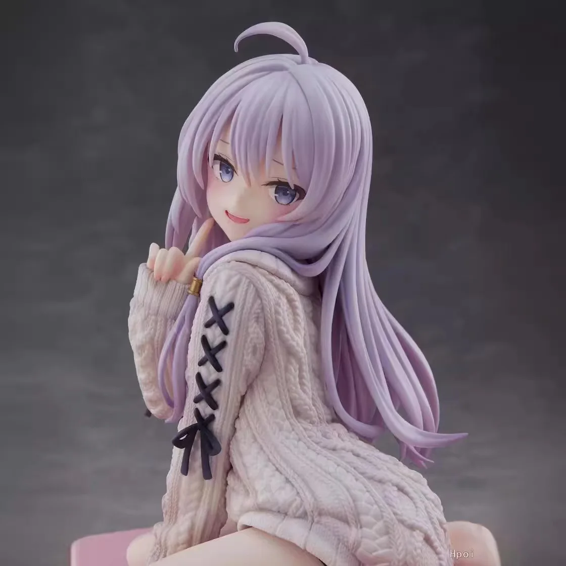 15cm The Journey Of Elaina Anime Figures Gk Model Elaina Sweater Doll Collect Models Action Figure Room Decor Friend Gift Toys image 4