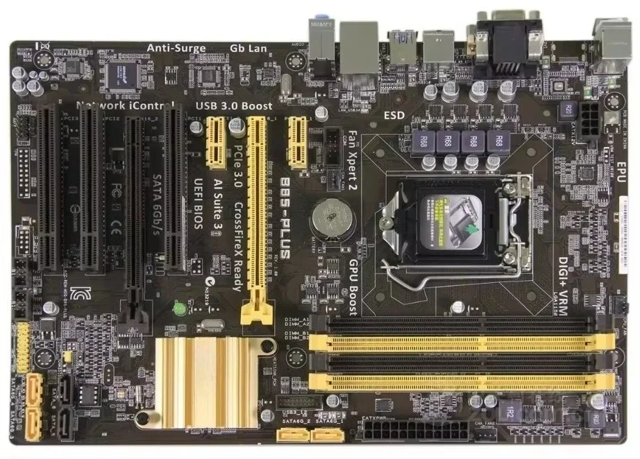 For ASUS B85-A R2.0 B85 PLUS main board 1150 integrated large board B85-PLUS
