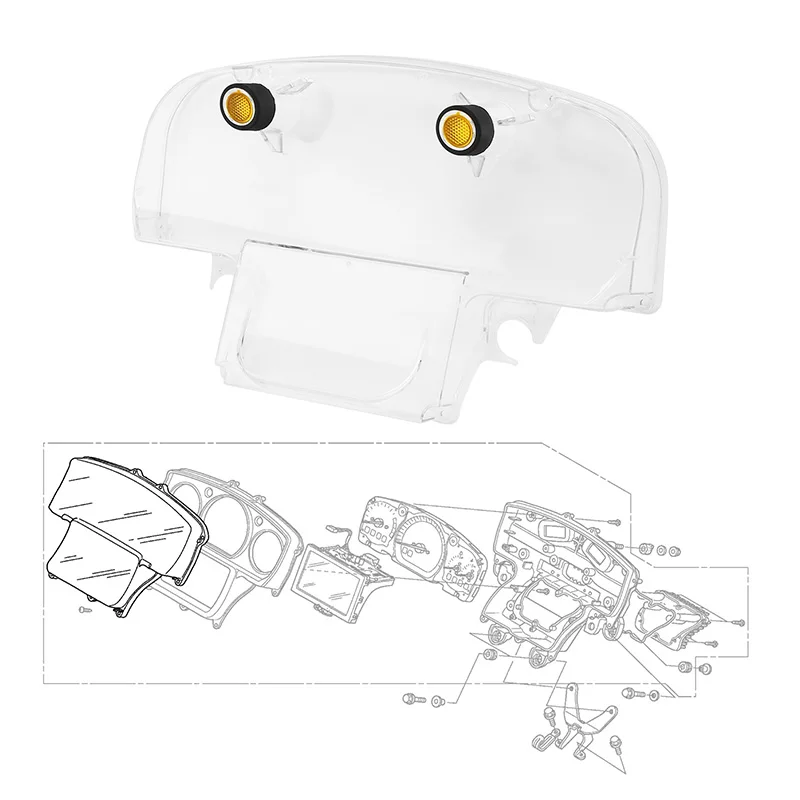 

Крышка прибора спидометра мотоцикла, подходит для Honda Goldwing 1800 GL1800 2001-2005 гг.