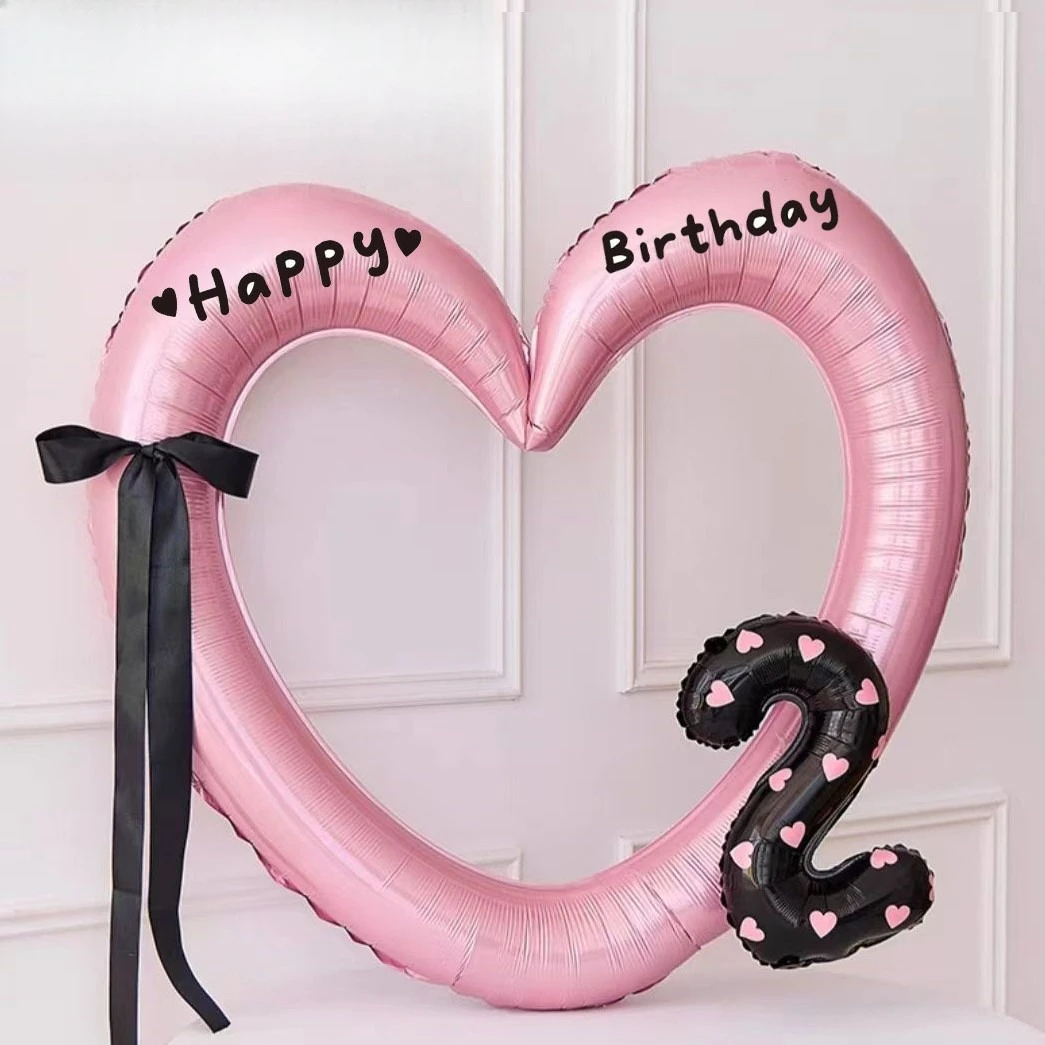 Aushöhlen Liebe Herz Ballon Geburtstag Party Dekoration Nette Liebe Ballons Baby Dusche Hochzeit Party Geschenke Party Ballon Ornament – Detail 14