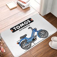 Tomos Automatic Blue Anti-slip Doormat Floor Mat Washable Carpet Rug for Kitchen Entrance Home Bathroom Living room Footpad Mats