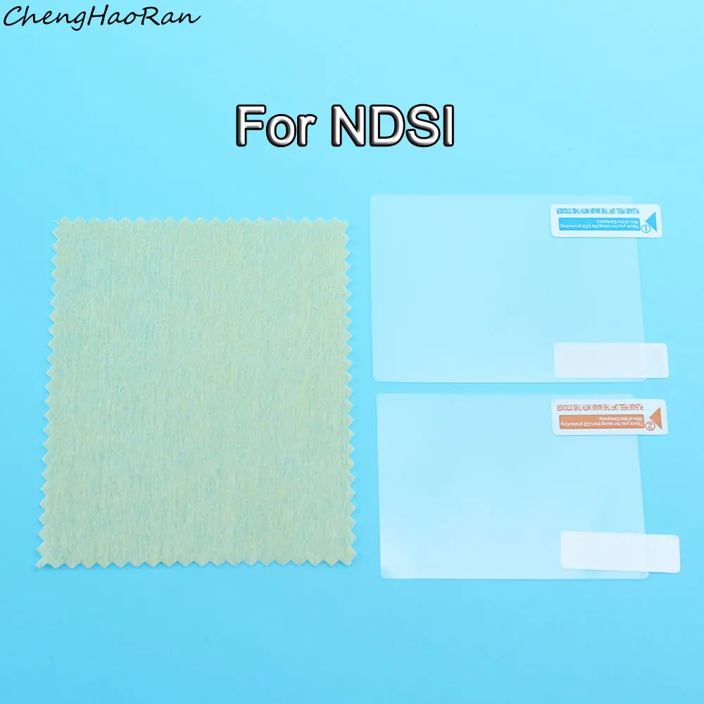 1 Stück transparente Schutzfolie für NDS NDSL NDSI LL XL LCD-Bildschirm, transparente Abdeckung oben und unten – Detail 4