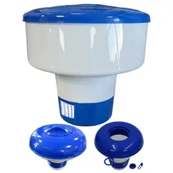 Swimming Pool Floating Chlorine Dispenser with Tablets Water DisinfectionPurifier Automatic Applicator Sterilizer Pool Cleaner