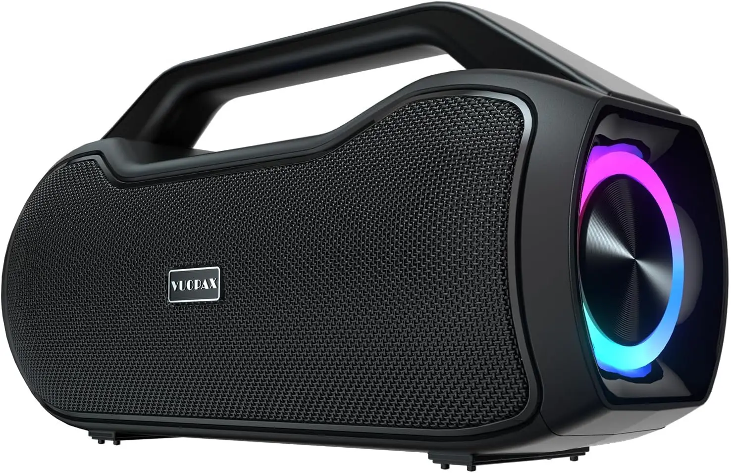 

Portable Bluetooth Speaker Bass Boost, 120W Peak Loud Powerful Speakers Wireless w/2*Bass and 2*tweeters, 20H Playtime,IPX6 Wate