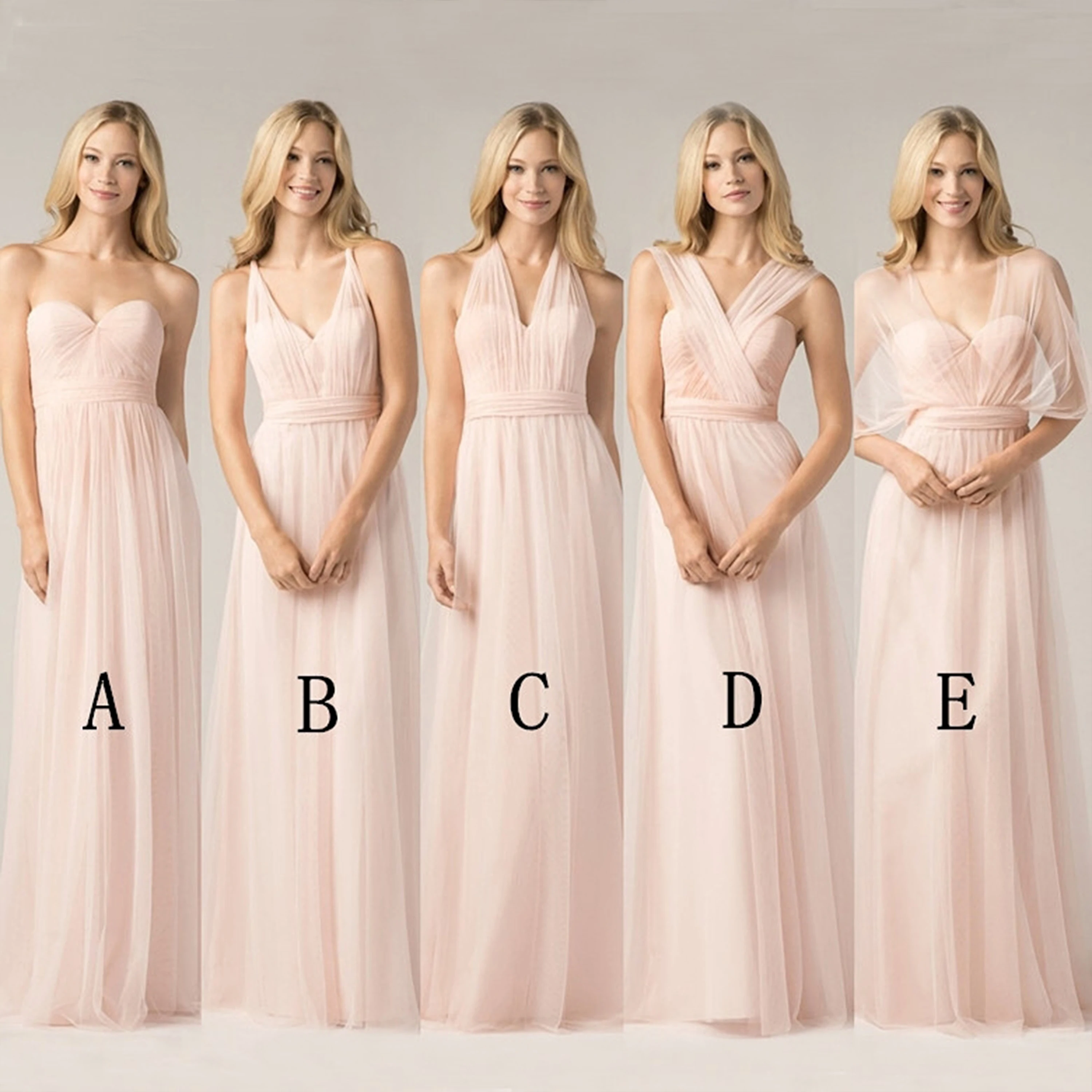 

Simple Pink Wedding Dresses V-Neck Lace Engagement Party Dresses Sleeveless Bridesmaid Dress Above Knee Prom Gown Customized