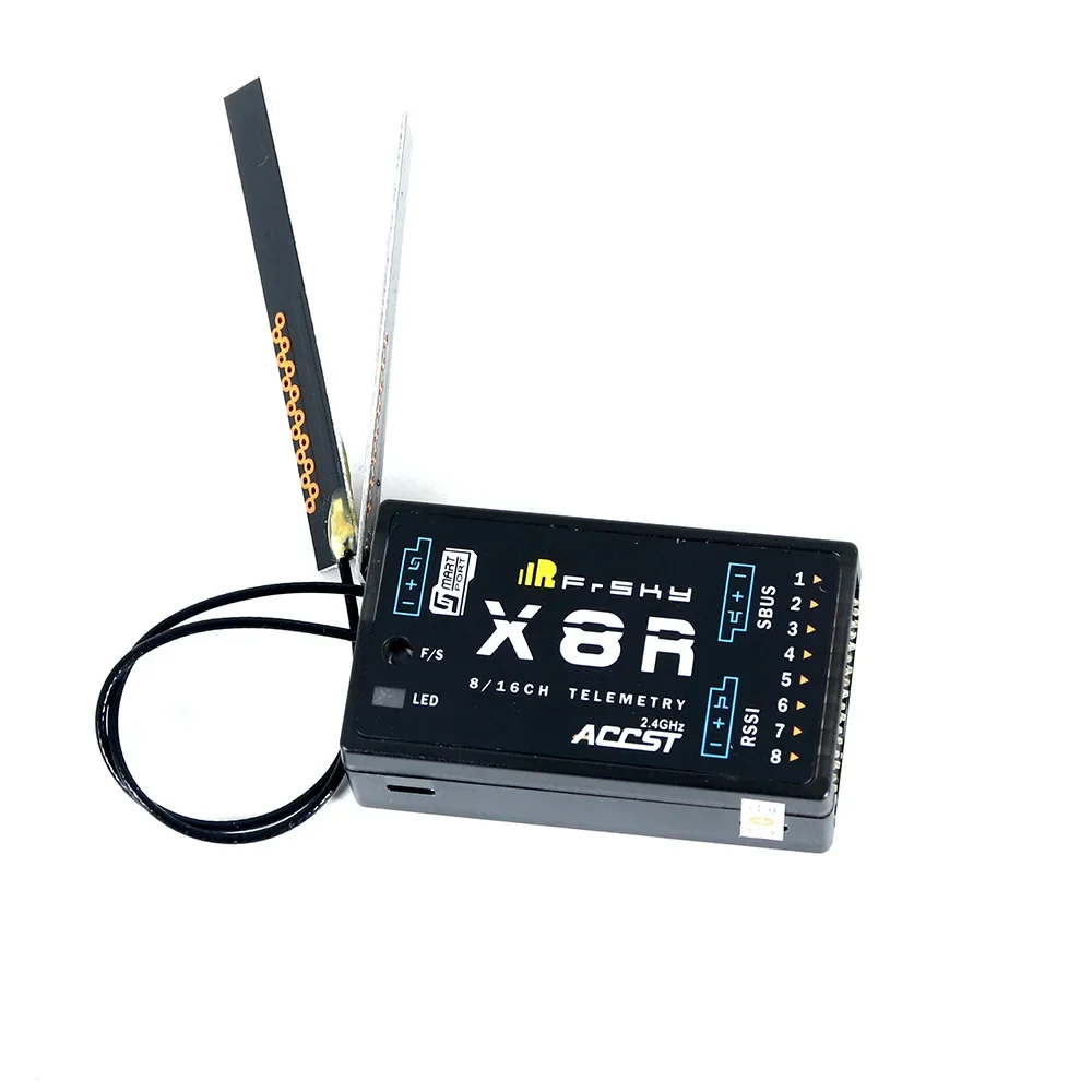 1 / 2 pcs FrSky X8R Receiver 8/16CH Telemetry For RC Quadcopter Multicopter Part Compatible with X7 X9D X12S transmitter