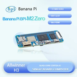 Banana Pi BPi-M2 Zero Allwinner H3 512MB DDR3 Opensource board Micro Pc Mini Computer Android Linux OS SBC Single Board Computer