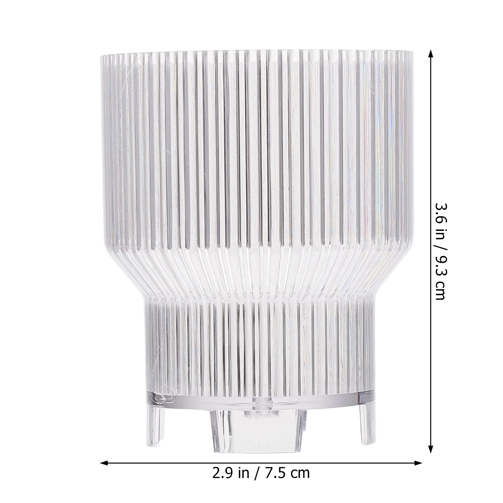 

1Pcs Geometric Stripe Mold Vertical Striola DIY Making Mold for Handmade Scented Aromatherapy Pillar Candles