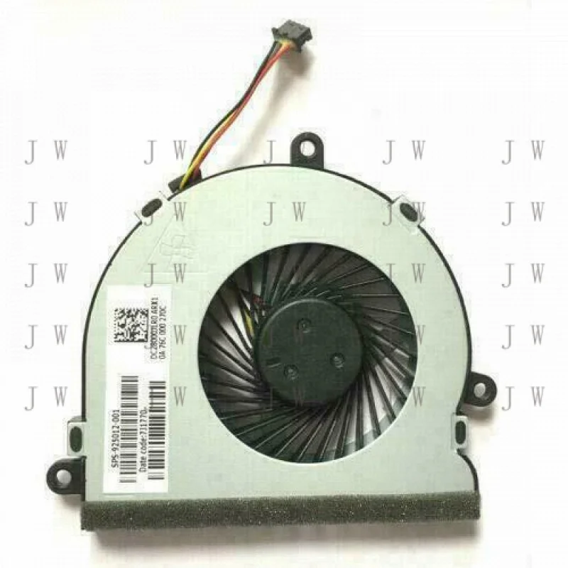 DDW  Replacement CPU Cooling Fan 925012-001  for HP Pavilion 15-be 15-bf 15-bd 15-bw
